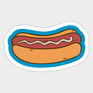 hot dog Sticker